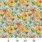 Laguna - Aqua & Teal,Coral & Peach Floral,Tropical & Botanical Upholstery Fabric 54 Inches"